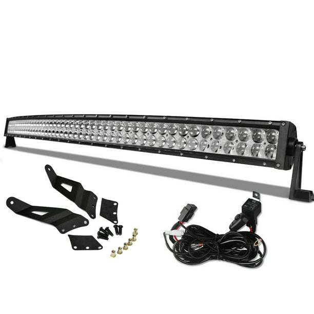Curved 52inch 700W LED Light Bar Flood Spot Roof Driving Truck Boat SUV 4WD 50''